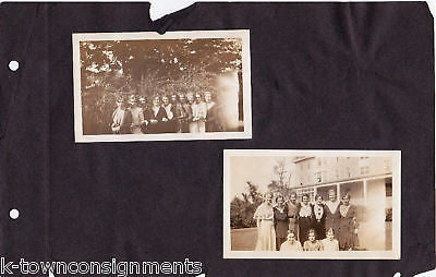 BOYS GIRLS LEWISBURG COLLEGE DORM SNAPSHOT PHOTOS 1920s - K-townConsignments