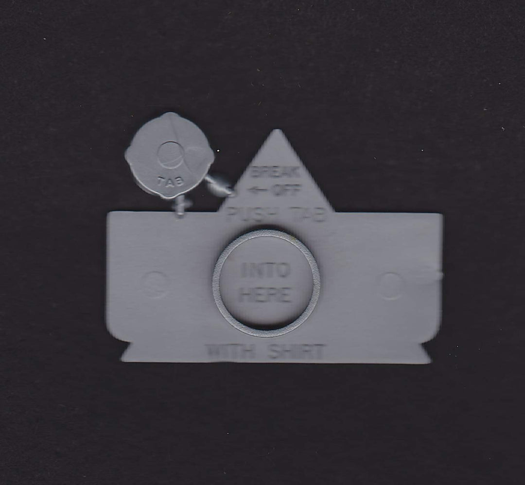 Delta Airlines Vintage Unused Souvenir Silver Plastic Flight Button