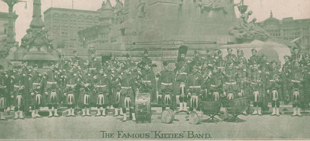 Kilties Band Scottish Serenade Song Antique Sheet Music 1907