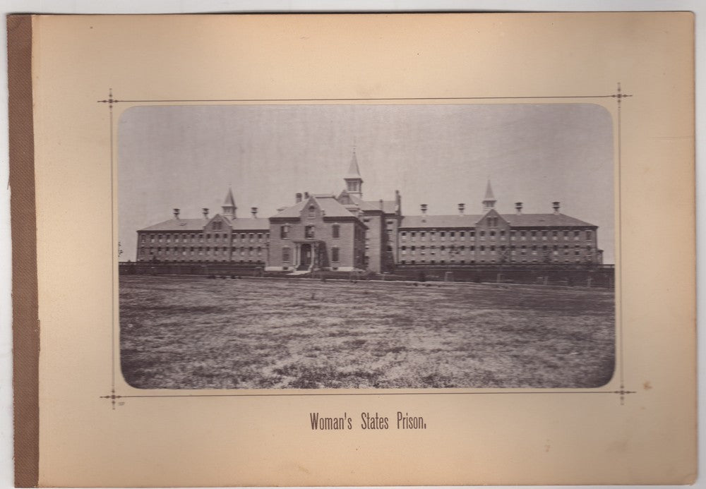 Sherborn Reformatory Prison for Women Female State Prison Antique Photo