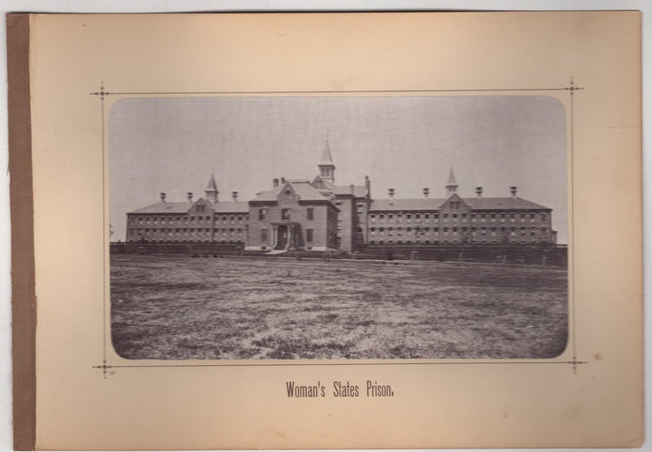 Sherborn Reformatory Prison for Women Female State Prison Antique Photo