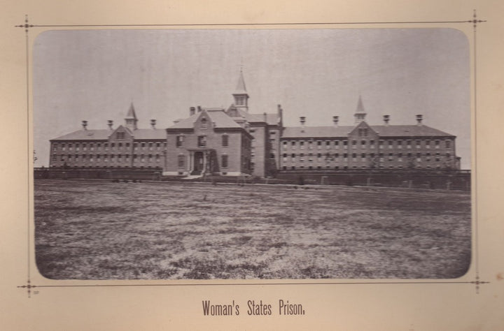 Sherborn Reformatory Prison for Women Female State Prison Antique Photo