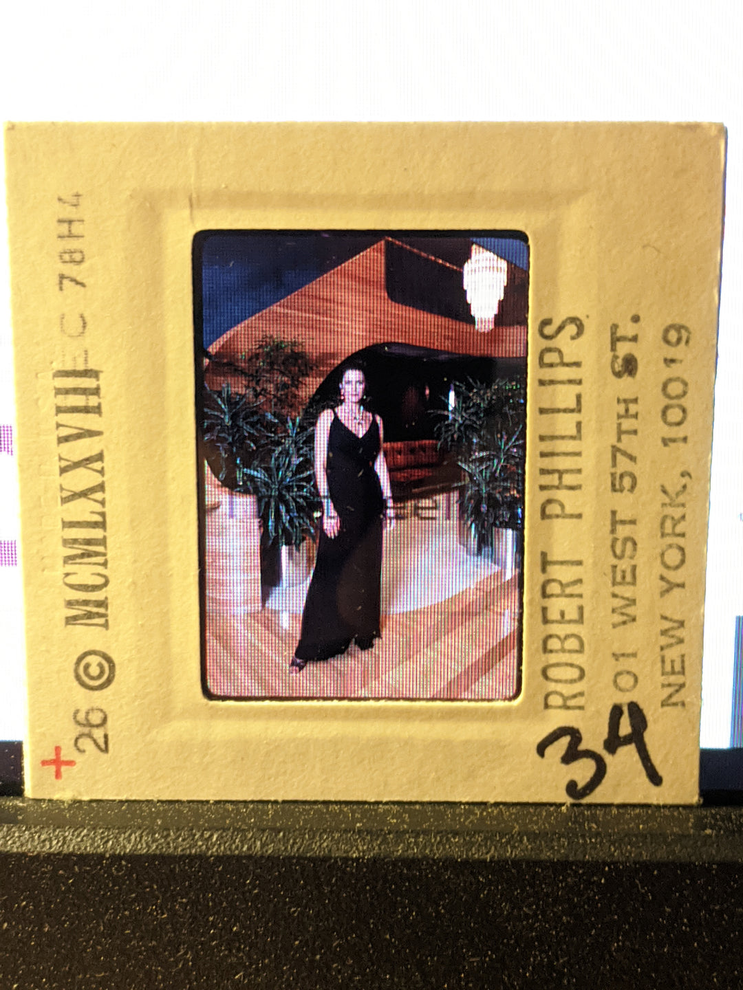 Linda Carter Wonder Woman Actress Vintage 1978 Kodachrome Slide Negative Photo