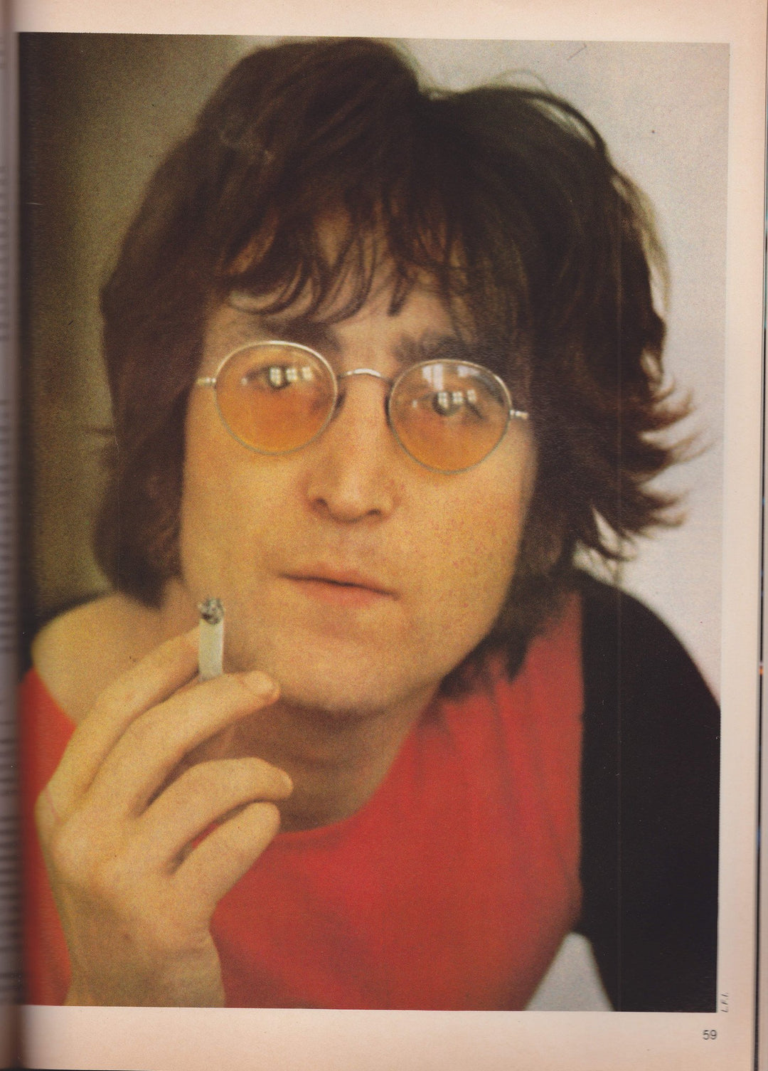John Lennon & Beatles Vintage Photo Illustrated Tribute Magazine