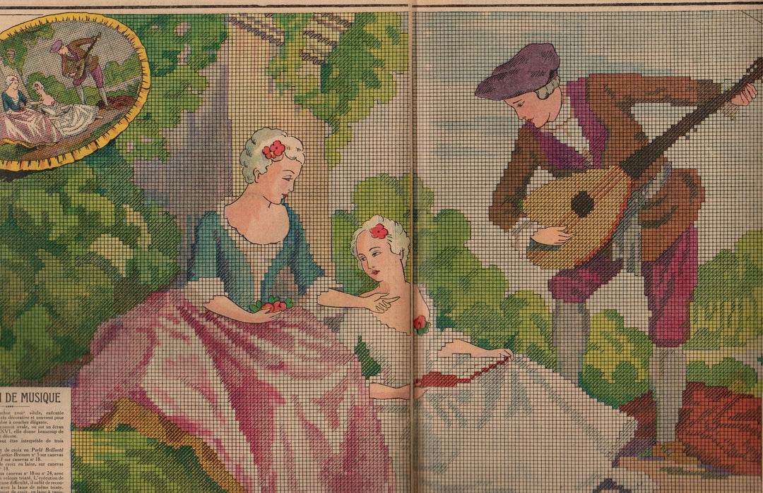 Le Petit Echo de la Mode Art Deco Graphic Art French Fashion Clothing Magazine 1934