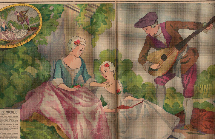 Le Petit Echo de la Mode Art Deco Graphic Art French Fashion Clothing Magazine 1934