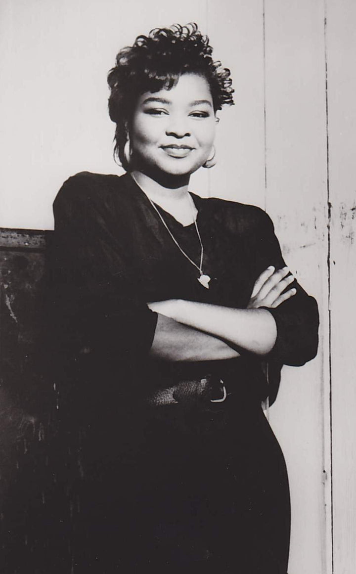 MC Trouble Early Rap Music Female Rapper Motown Records Promo Photo