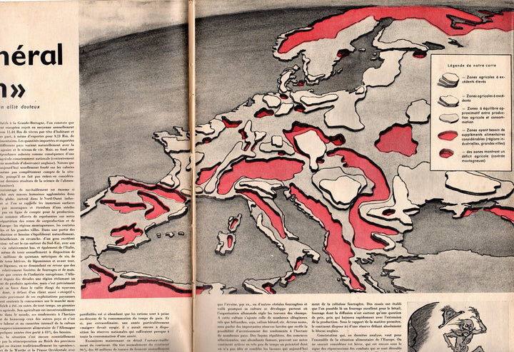 WWII German Railroad Military Pilots Vintage Signal Graphic News Magazine 1941