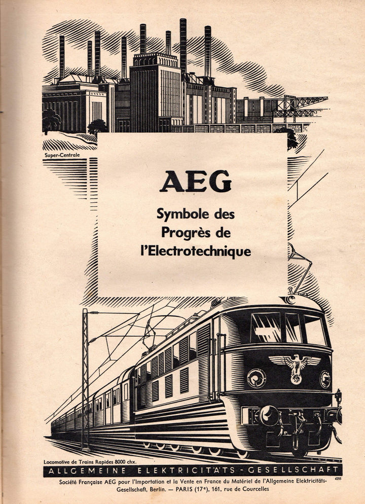 WWII German Railroad Military Pilots Vintage Signal Graphic News Magazine 1941