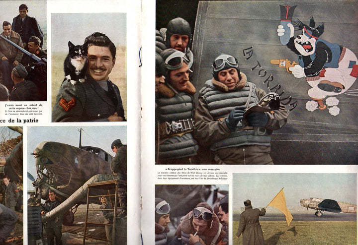 WWII German Railroad Military Pilots Vintage Signal Graphic News Magazine 1941
