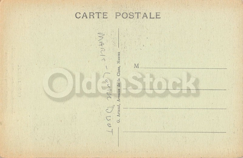 Marie Louise Duot French Filets Bleus Woman 1924 Autograph Signed Photo