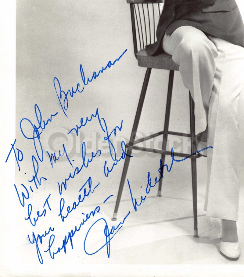 Jean Nidetch Weight Watchers Founder Vintage Autograph Signed Photo
