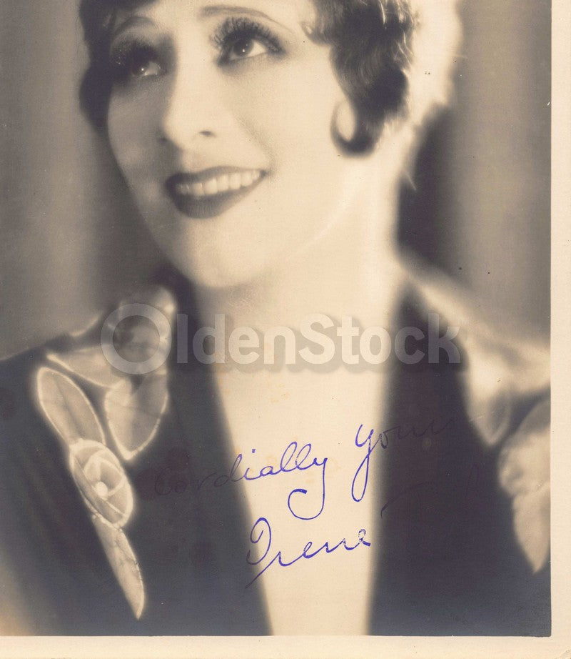 Irene Rich Queen of the Yukon Movie Actress Antique Silent Film Photo