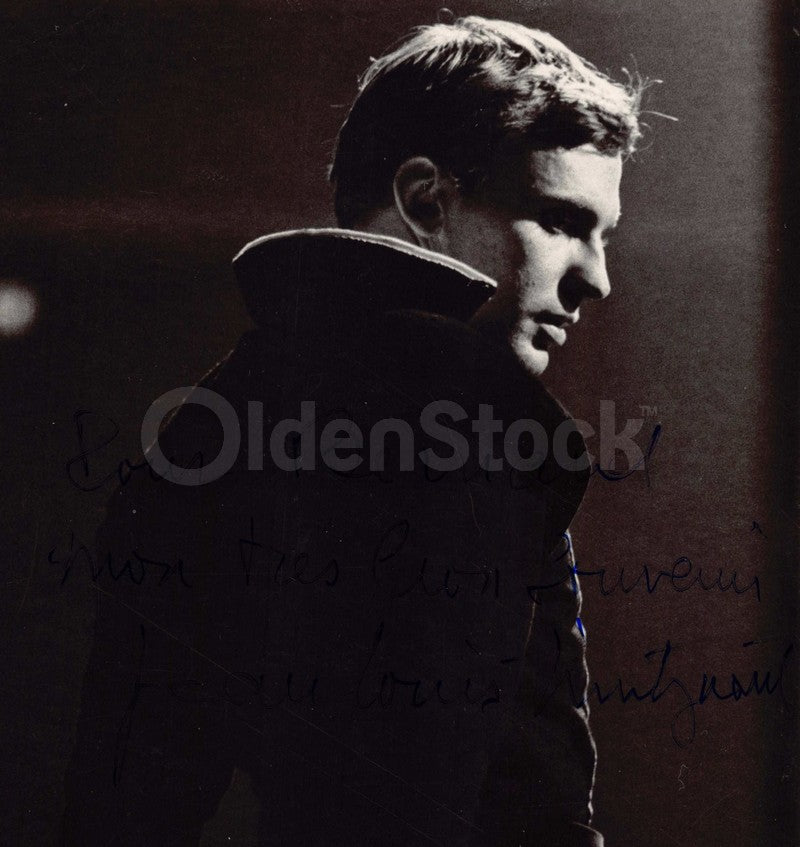 Jean-Louis Trintignant Man and a Woman Movie Actor Autograph Signed Photo