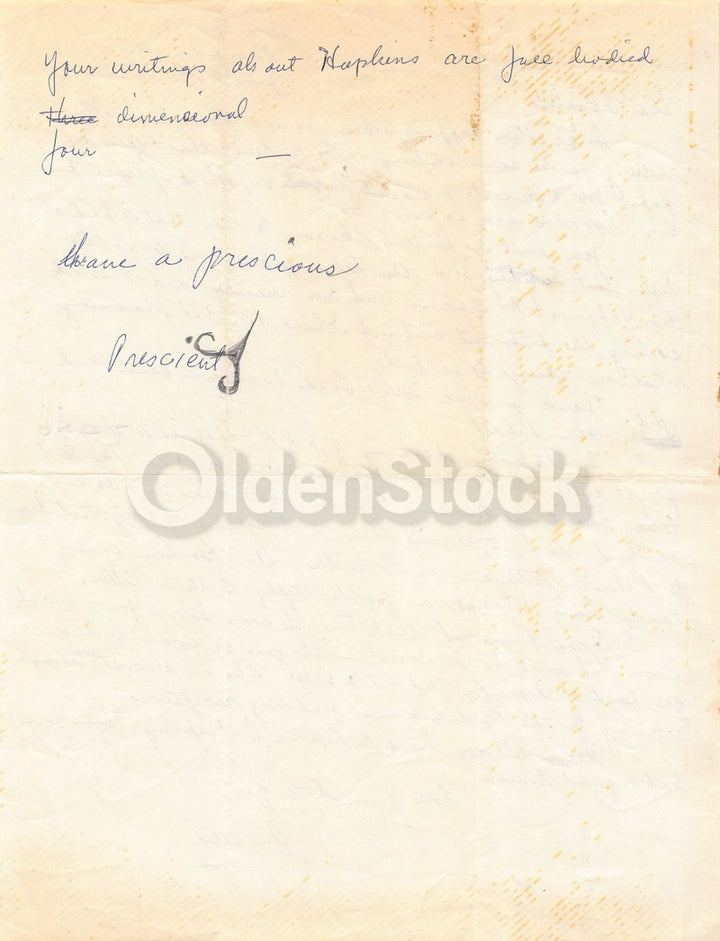 Augusta Tucker Maryland Author Vintage Autograph Signed Letter 1970