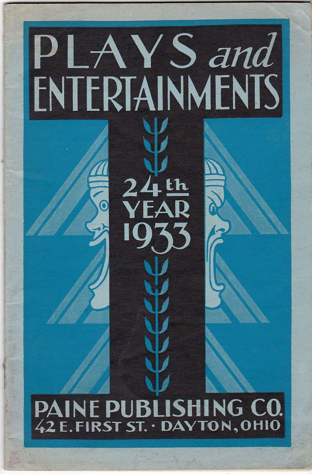 Paine's Plays & Entertainments Antique Theatre Costumes & Props Sales Catalog 1933