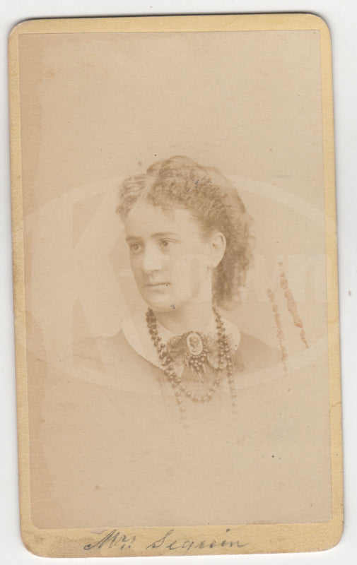 Early American Theatre Opera Singers Antique CDV Carte de Visite Photos