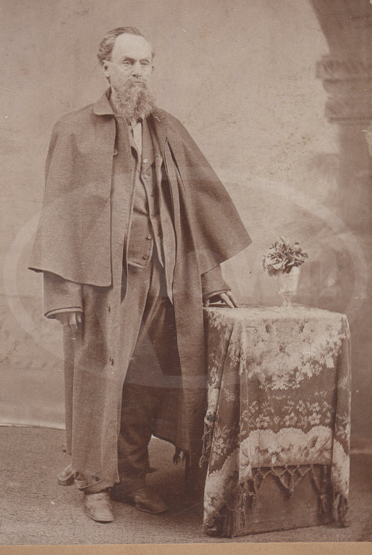 Saratoga California's 1st Judge James Foster Antique Cabinet Card Photo