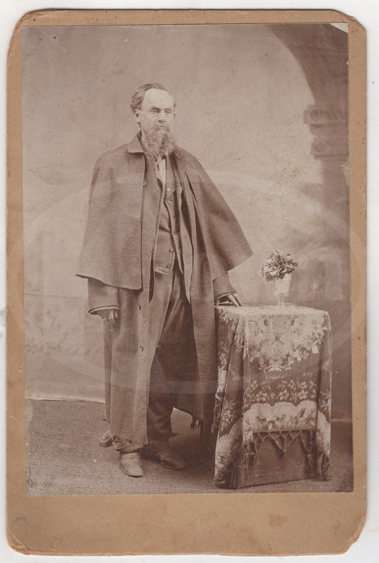 Saratoga California's 1st Judge James Foster Antique Cabinet Card Photo