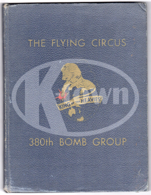 380th Bomb Group WWII Pacific Theatre Illustrated Military Yearbook