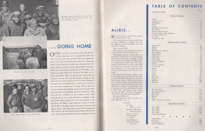 380th Bomb Group WWII Pacific Theatre Illustrated Military Yearbook