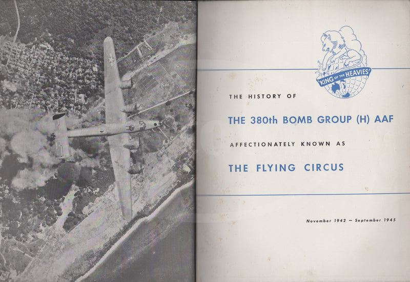 380th Bomb Group WWII Pacific Theatre Illustrated Military Yearbook