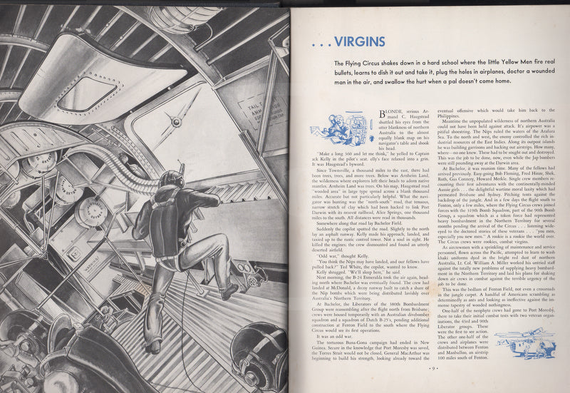 380th Bomb Group WWII Pacific Theatre Illustrated Military Yearbook