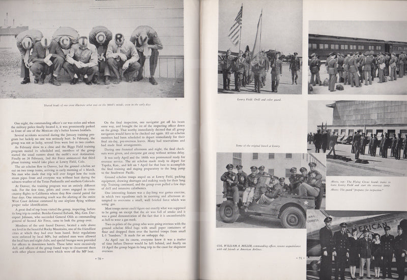 380th Bomb Group WWII Pacific Theatre Illustrated Military Yearbook