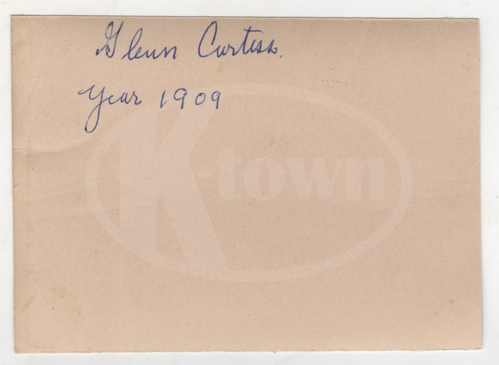 Glenn Curtiss No.2 Aviator Dominguez Hills Air Race Plane Original Snapshot Photo