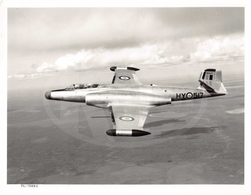 CF-100 Canuck MIlitary Jet Plane Vintage Norad Aviation File Photo