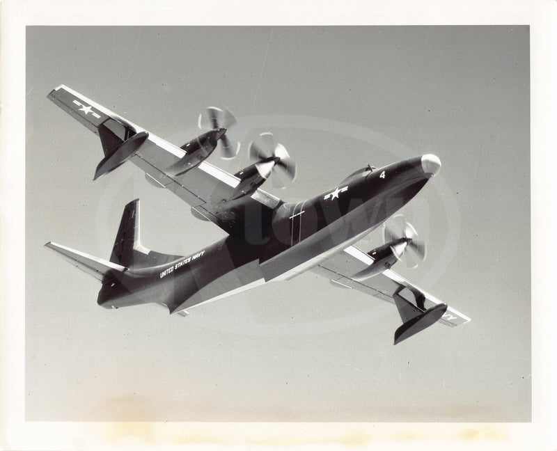 Convair R3Y Tradewind Flying Boat Vintage Navy Aviation File Photo 1954