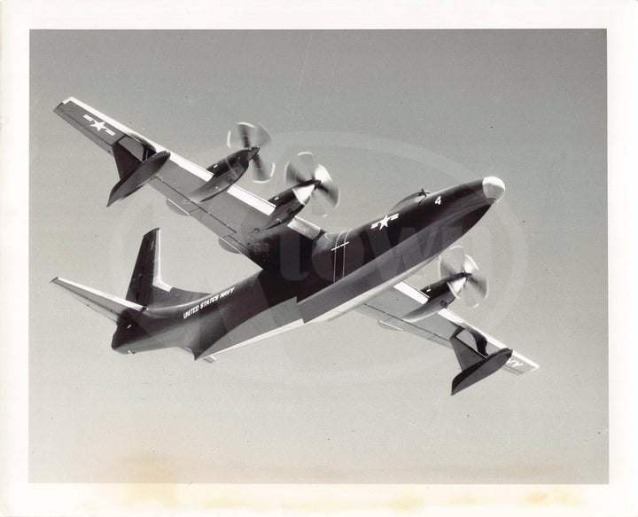 Convair R3Y Tradewind Flying Boat Vintage Navy Aviation File Photo 1954