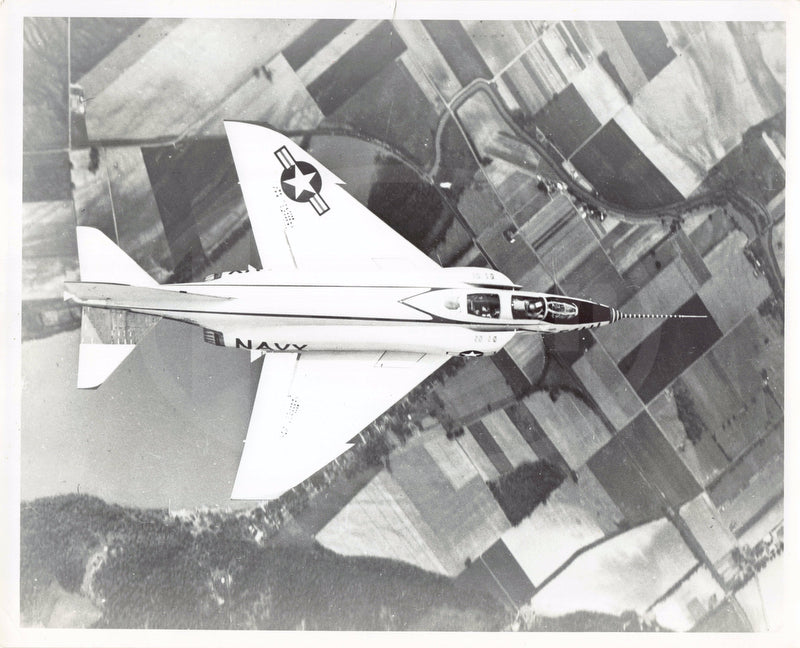 McDonnell Douglas F-4 Phantom II Fighter Bomber Plane Vintage File Photo