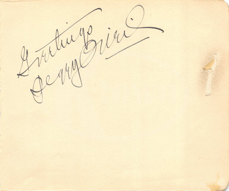 Peggy O'Neil Irish American Vaudeville Actress Antique Autograph Signature 1929