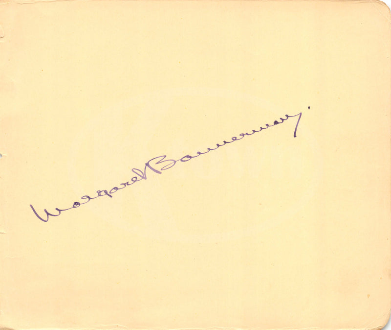Margaret Bannerman The Gay Lord Quex Stage & Movie Actress Autograph Signature
