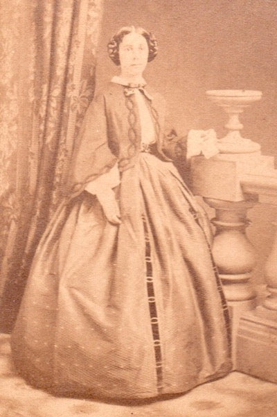 Confederate Bride South Carolina 2nd Palmetto Infantry Antique CDV Photos