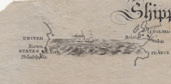 Abraham Bell Cotton Ship Southern Slave Owner Antique Signed Legal Document 1852
