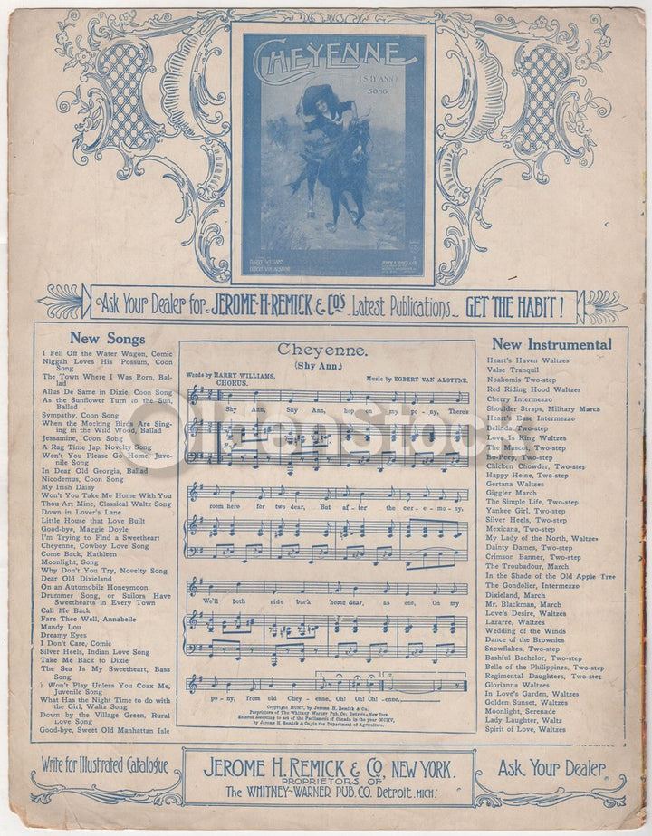 Why Don't You Try Atlantic City Boardwalk NJ Antique Sheet Music 1905