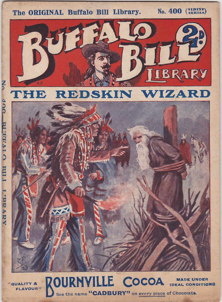 The Redskin Wizard Buffalo Bill Cody Cowboys & Indians Western Story Book