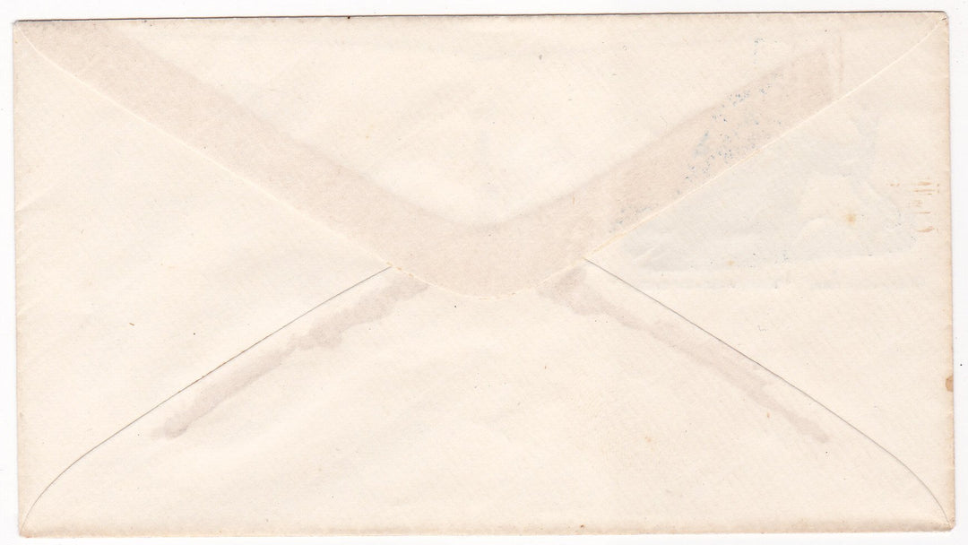 Uncle Sam Choking Out Secession Antique Civil War Propaganda Art Mail Cover