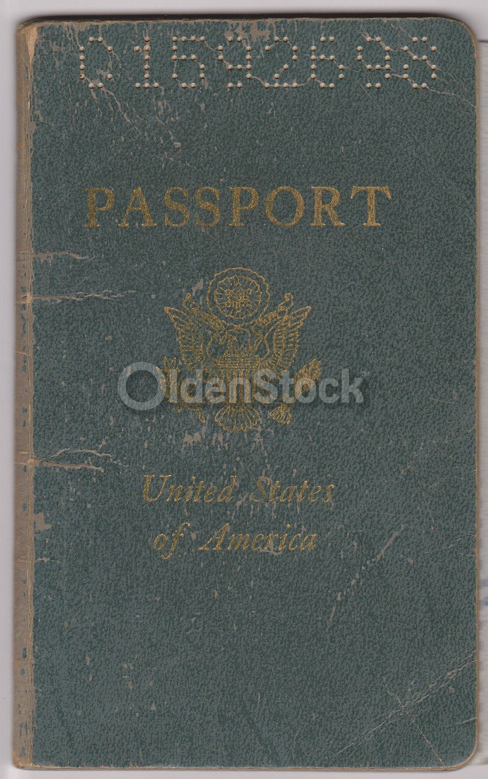 American Man Vintage Cancelled US Passport - Stamps to Czechoslovakia Romania