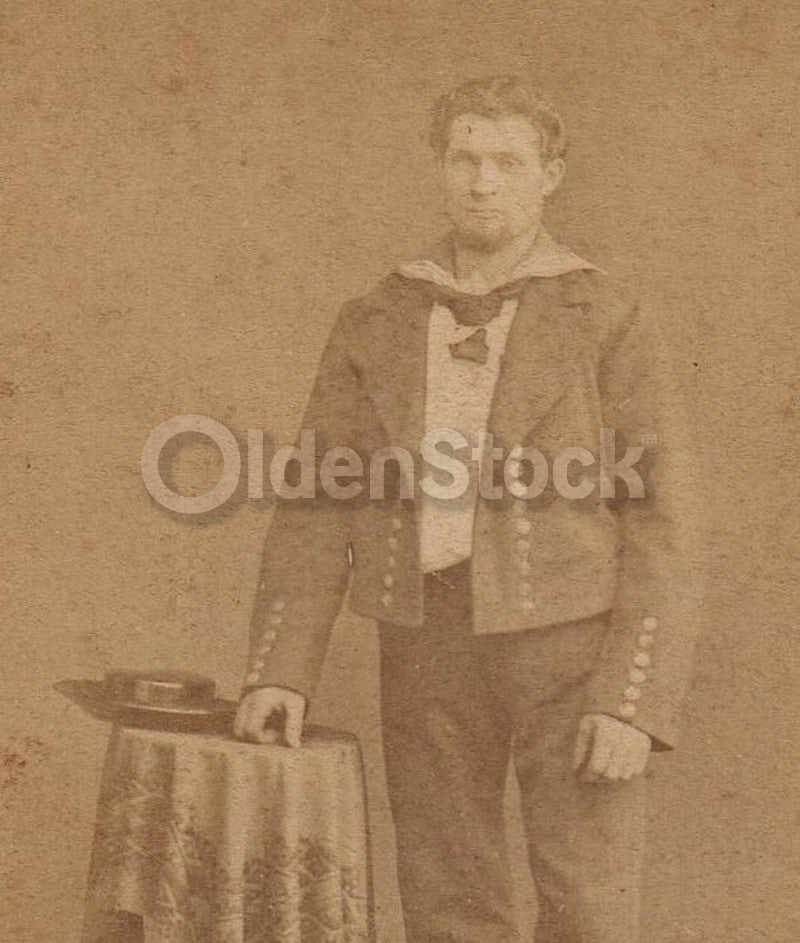 German Navy Boy Soldiers Antique CDV Photos - One ID'd