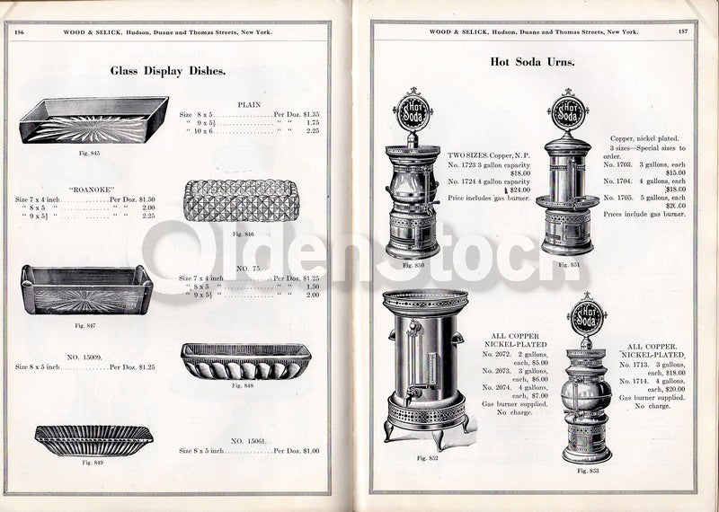 Wood and Selick New York Candy Confectioners Machinery Antique Sales Catalog 1923