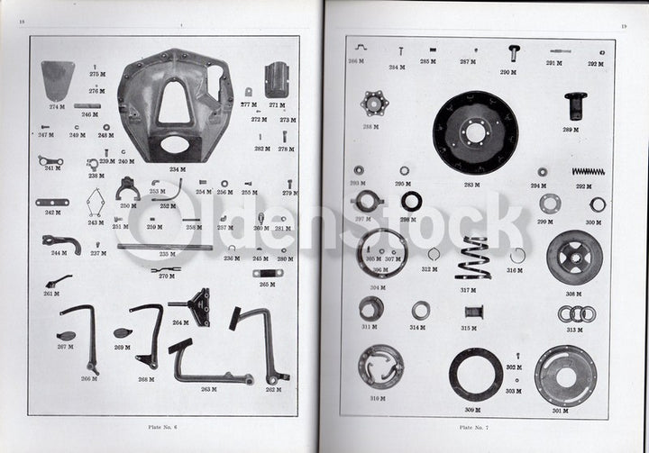 Oldsmobile Trucks Lansing Michigan Antique Automobile Parts List Catalog 1921