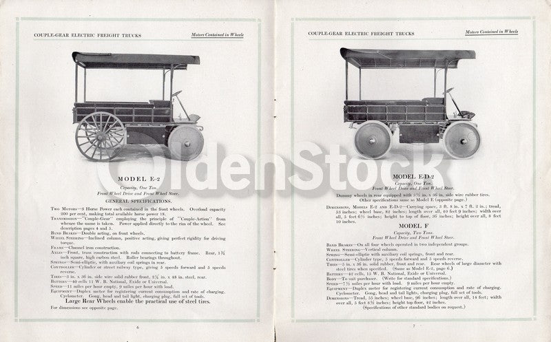 Holson Motors Couple Gear Freight Wheel Grand Rapids Automobile Sales Catalog