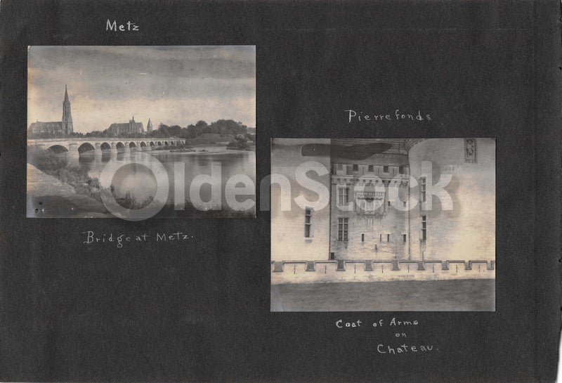 Alps Mountain Climbing Guide Pioneer Johann Baumann Antique Snapshot Photos 1908