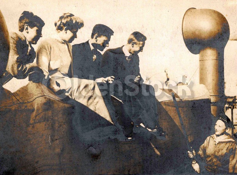 SS Königin Luise Mediterranean Cruise Vacation Antique Snapshot Photos 1913