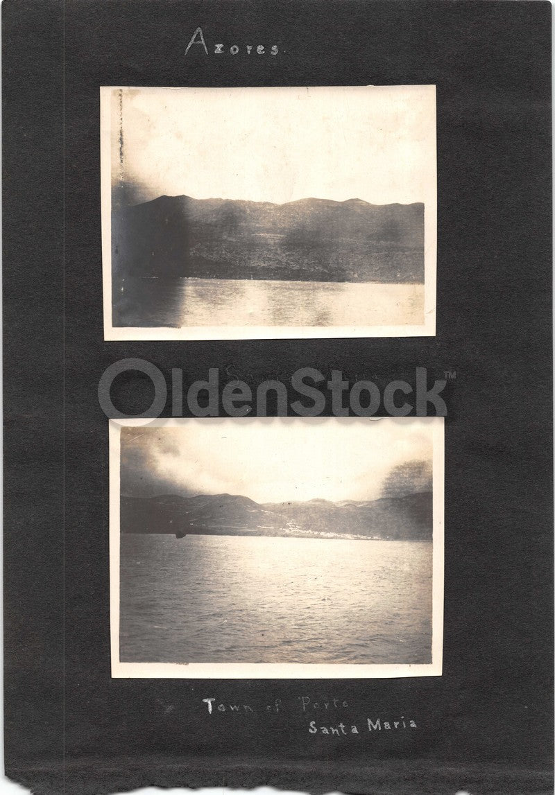 SS Königin Luise Mediterranean Cruise Vacation Antique Snapshot Photos 1913