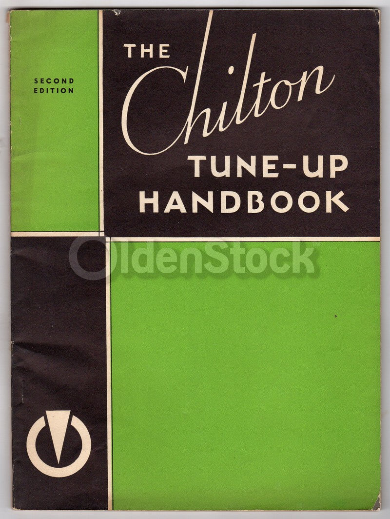 Chilton Tun-up Handbook Antique Automobile Sales Repair Parts Catalog 1937