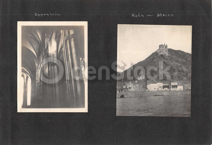 SS Königin Luise Mediterranean Cruise Vacation Antique Snapshot Photos 1913